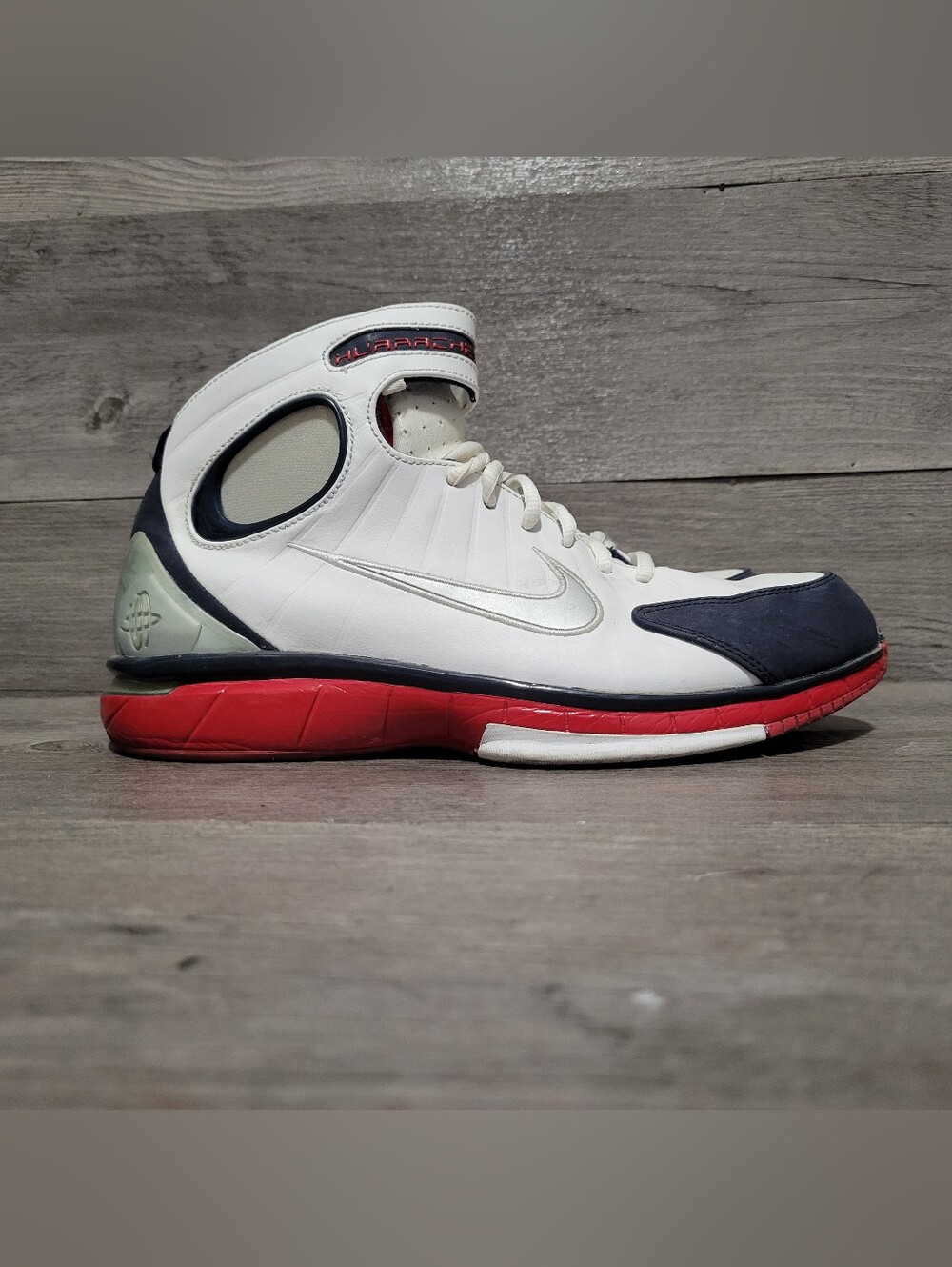 Nike Air Zoom Huarache 2K4 Mens Size 9.5 Kobe Olympics Usa (2012) 511425-100
